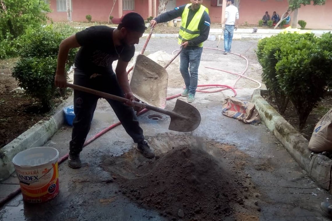 الجمعية الوطنية "الشباب المتطوع المواطن" تنفذ نشاط ترميم لدار المسنين - الجزائر