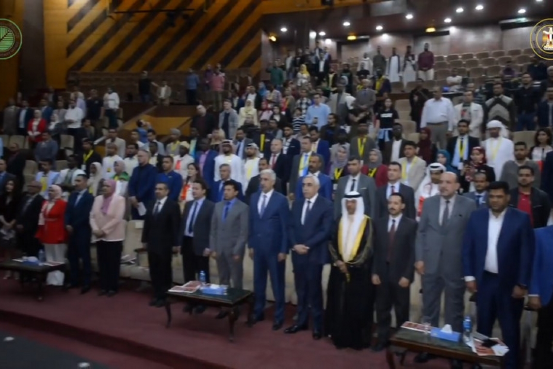 Opening ceremony of the Arab-African Youth Forum for Volunteer Youth and Entrepreneurs, under the patronage of the Minister of Youth and Sports - Egypt