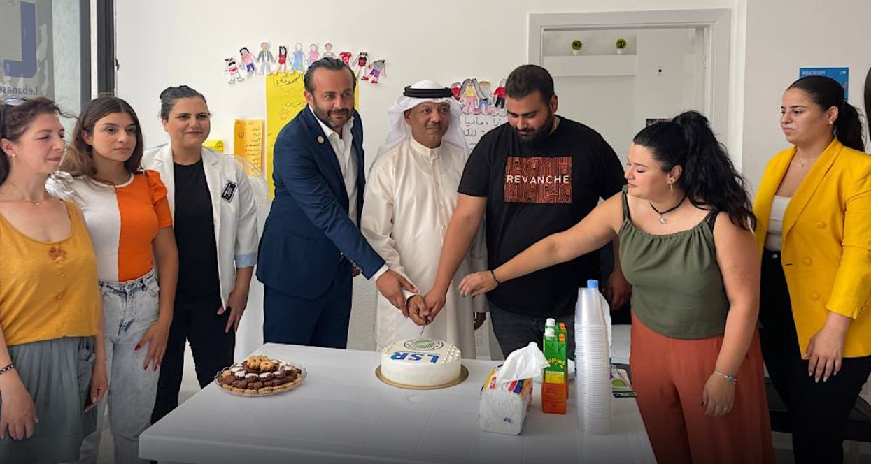 Arab Voluntary Union President Visits Lebanese Social Responsibility LSR in Jbeil