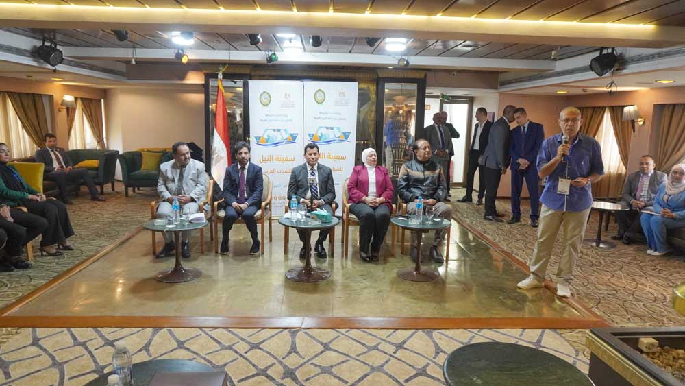 Arab Voluntary Union Collaborates with Egyptian Ministry of Youth and Sports to Launch &quot;The Nile Ship for Arab Youth&quot;