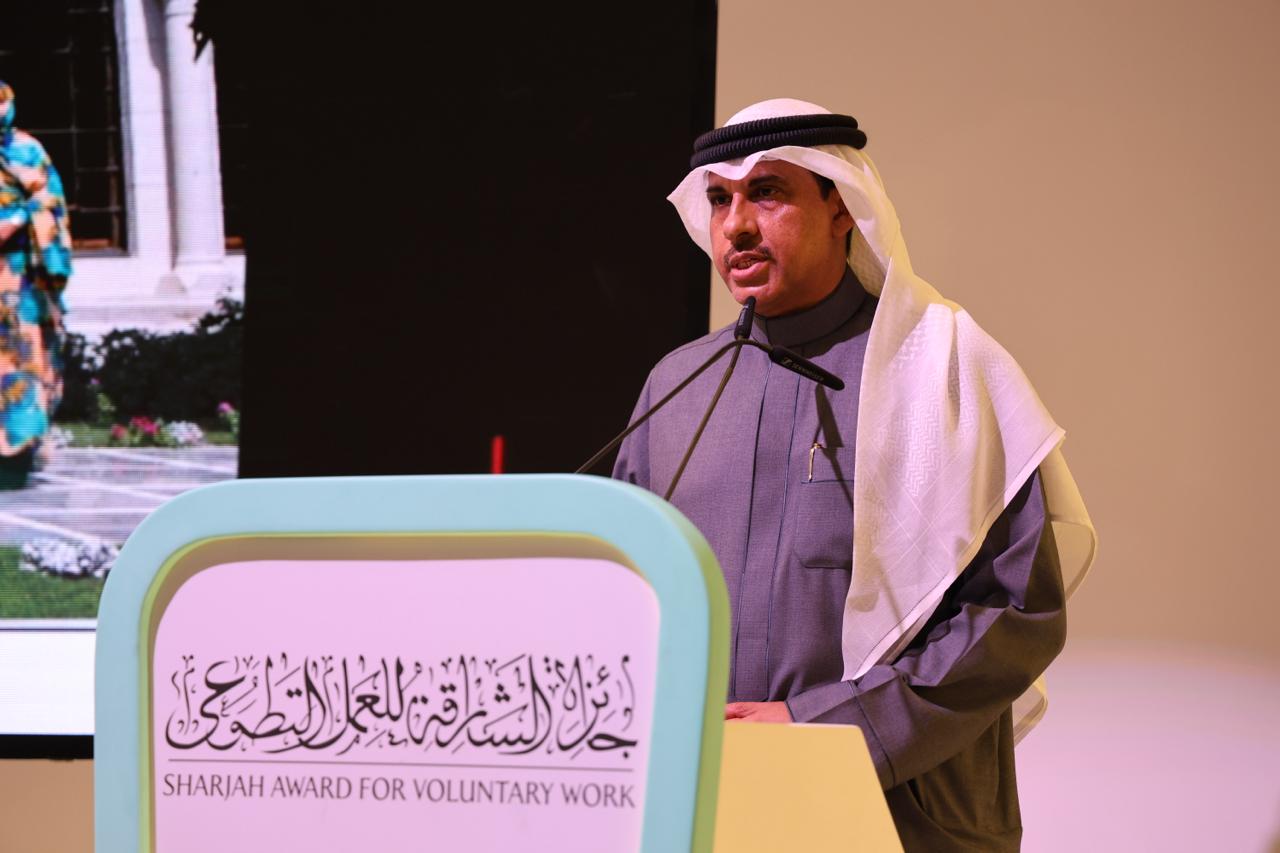 Appreciating Voluntary Efforts: Arab Voluntary Union Participates in the 5th Sharjah Forum with a Paper on His Highness Sheikh Isa bin Ali Al Khalifa Award