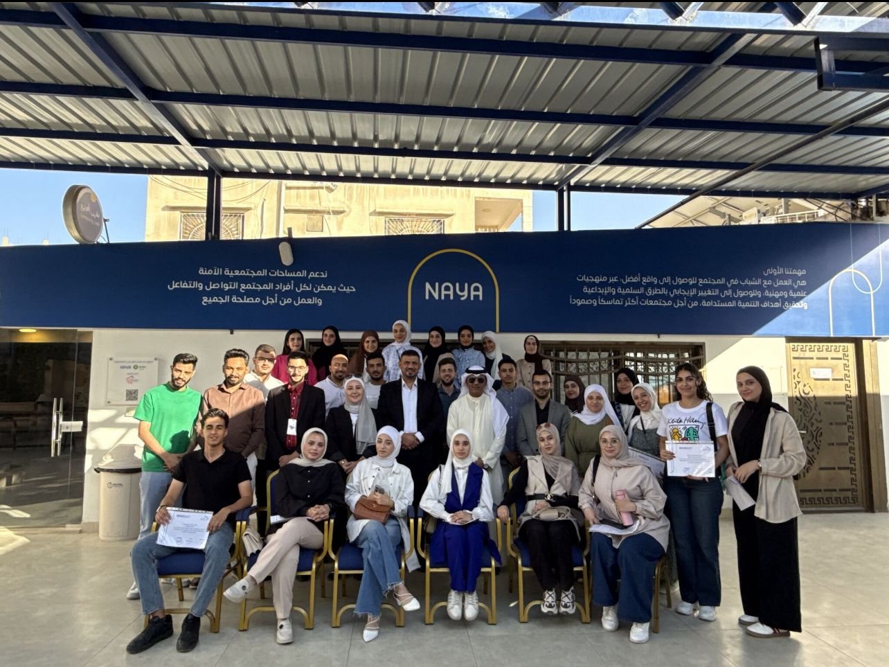 رئيس الاتحاد العربي للتطوع يرعى حفل تخريج ورشة "المراسل الإخباري" في الأردن